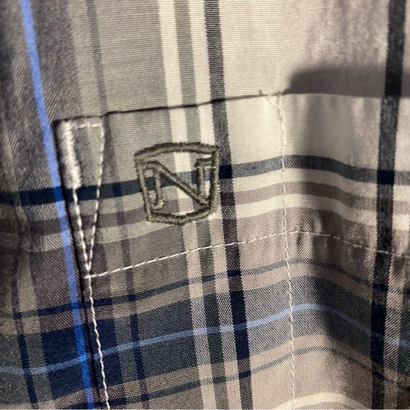 Noble Outfitters Shirt Mens XXL - T Plaid Short Sleeve Button Up Outdoor - Picture 5 of 7